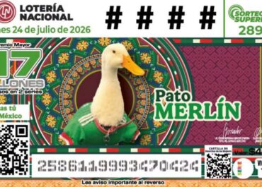 Merlín, el pato que conquistó a la afición en el Mundial, llega a los billetes de la Lotería Nacional