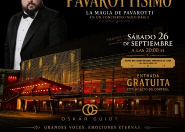 Llega Pavarottísimo al Teatro del Estado